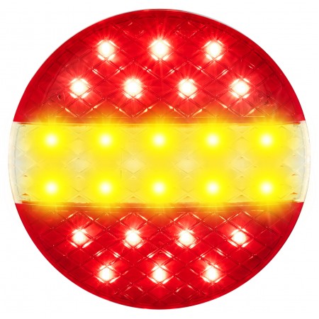 Low-Profile Round Lamp - Combination